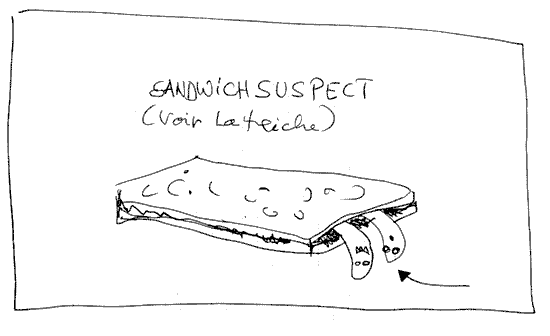 sandwich suspect